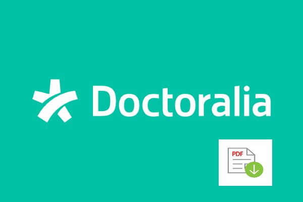 Doctoralia Facturas en PDF